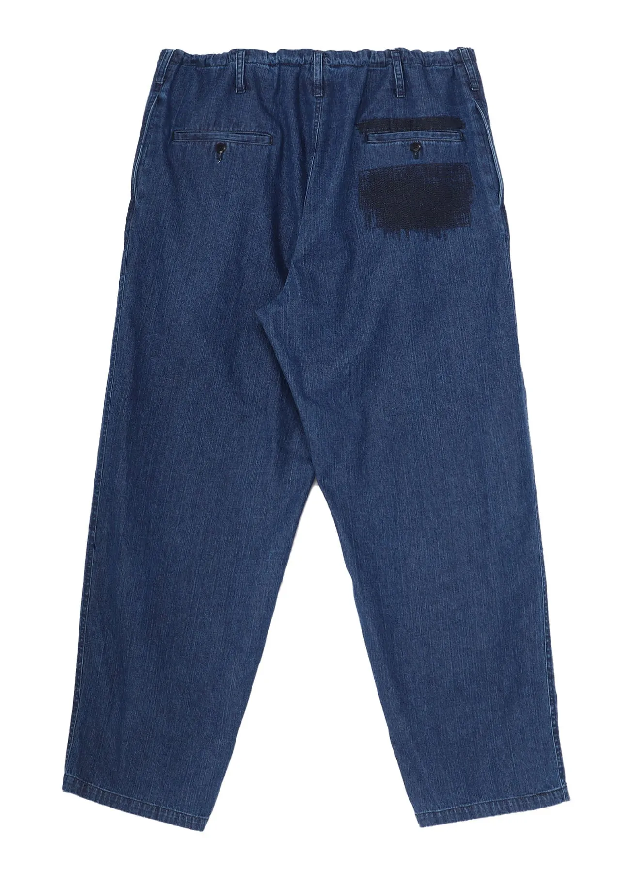 8OZ DENIM + DUNGAREE WAIST DRAWSTRING PANTS sold by Yohji Yamamoto product image thumbnail 3
