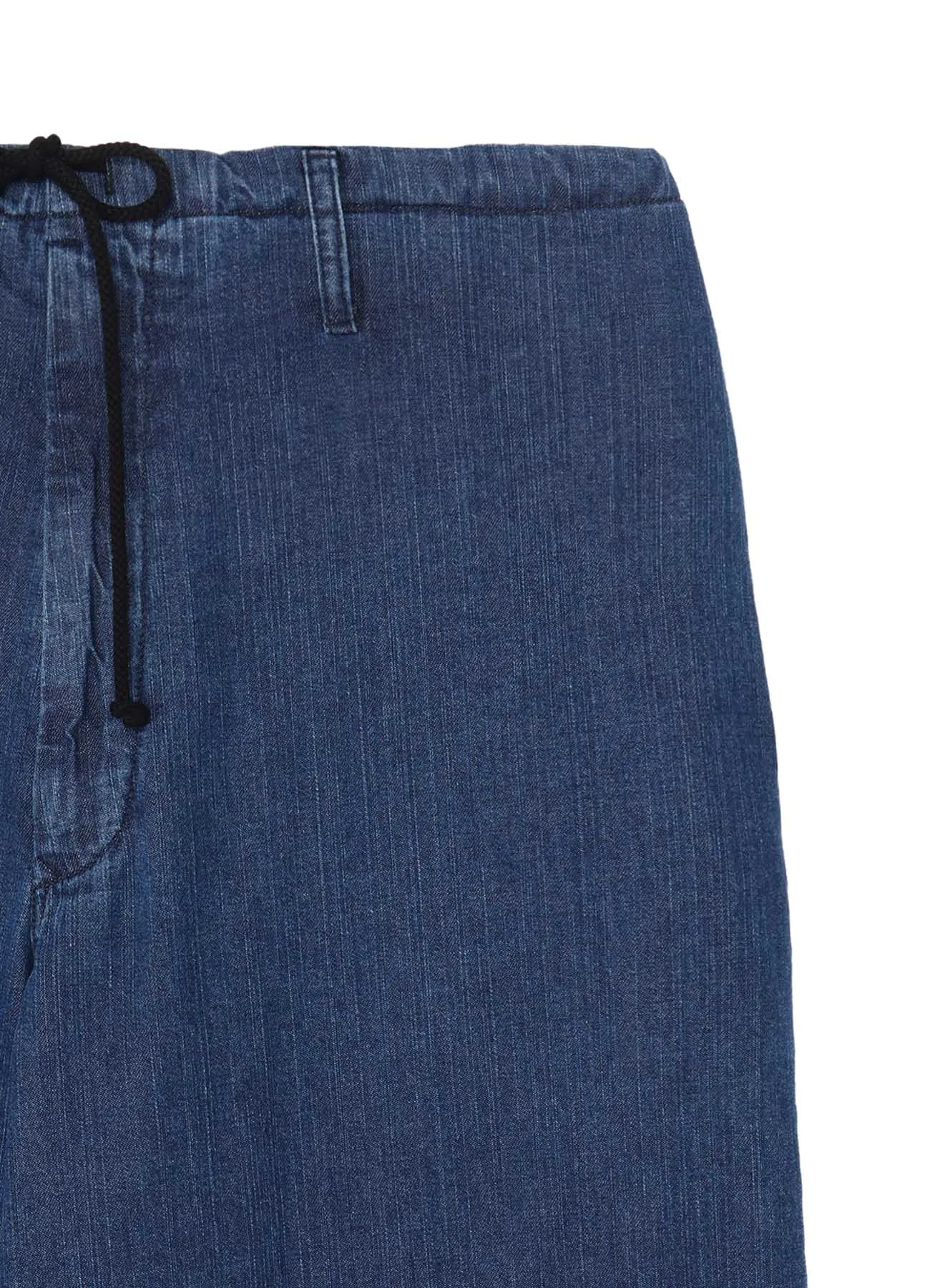 8OZ DENIM + DUNGAREE WAIST DRAWSTRING PANTS sold by Yohji Yamamoto product image thumbnail 4