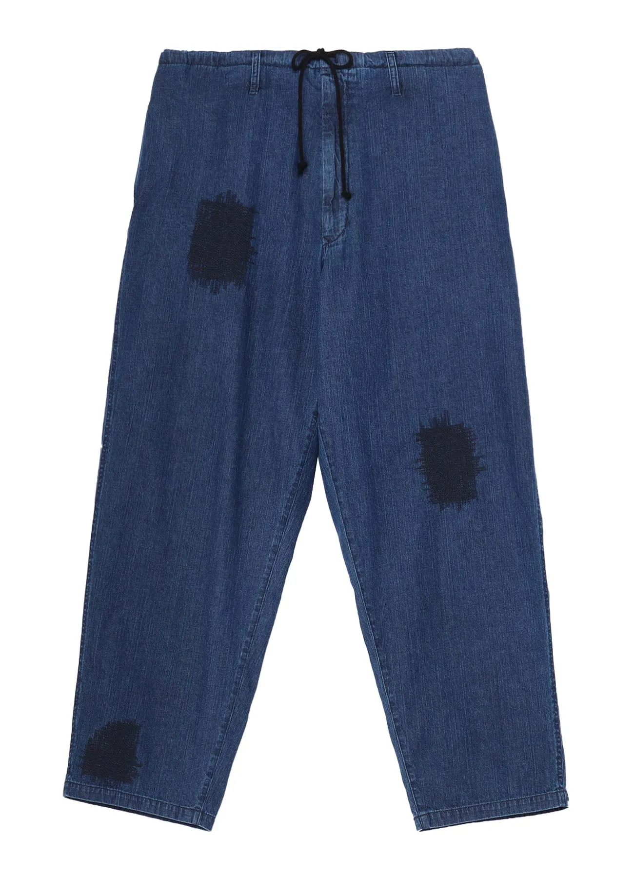 8OZ DENIM + DUNGAREE WAIST DRAWSTRING PANTS sold by Yohji Yamamoto product image thumbnail 2