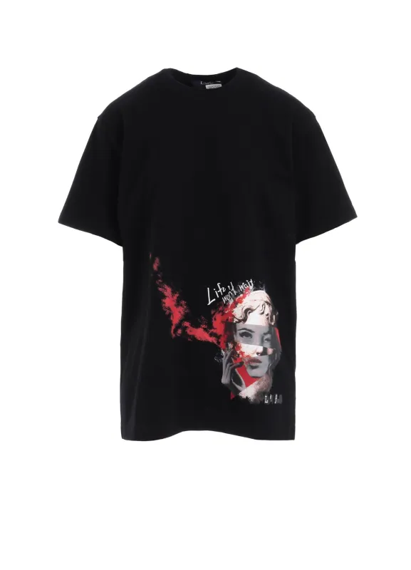 STATUE COLLAGE T-SHIRT B sold by Yohji Yamamoto