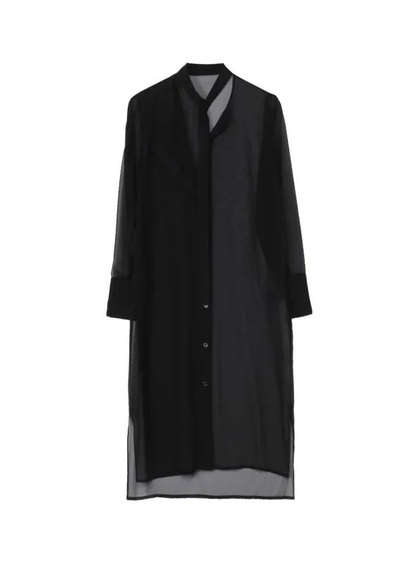 CHIFFON ASYMMETRY LAYERED DRESS sold by Yohji Yamamoto