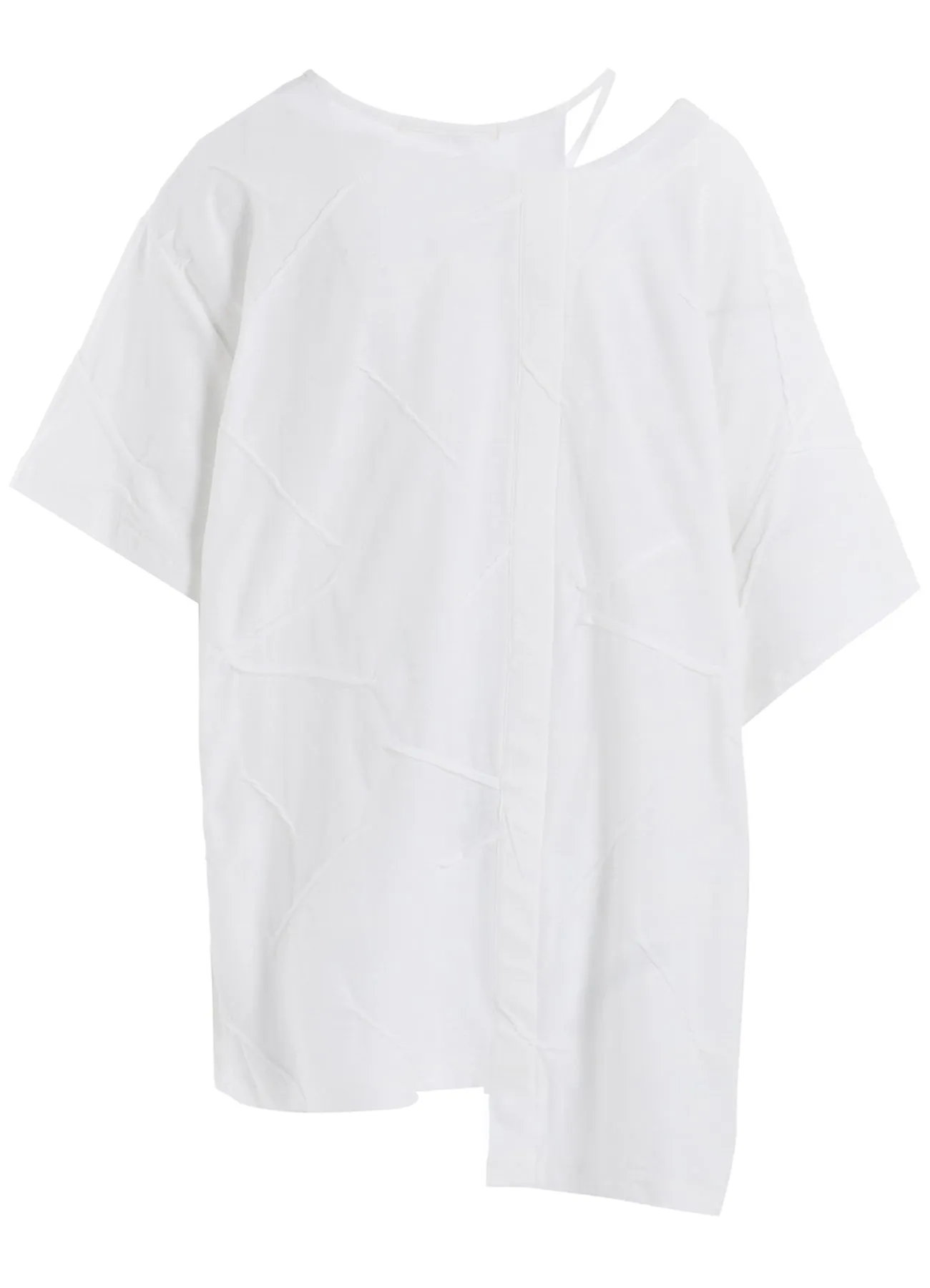 TUCK JACQUARD COMBINATION T-SHIRTS sold by Yohji Yamamoto product image thumbnail 4