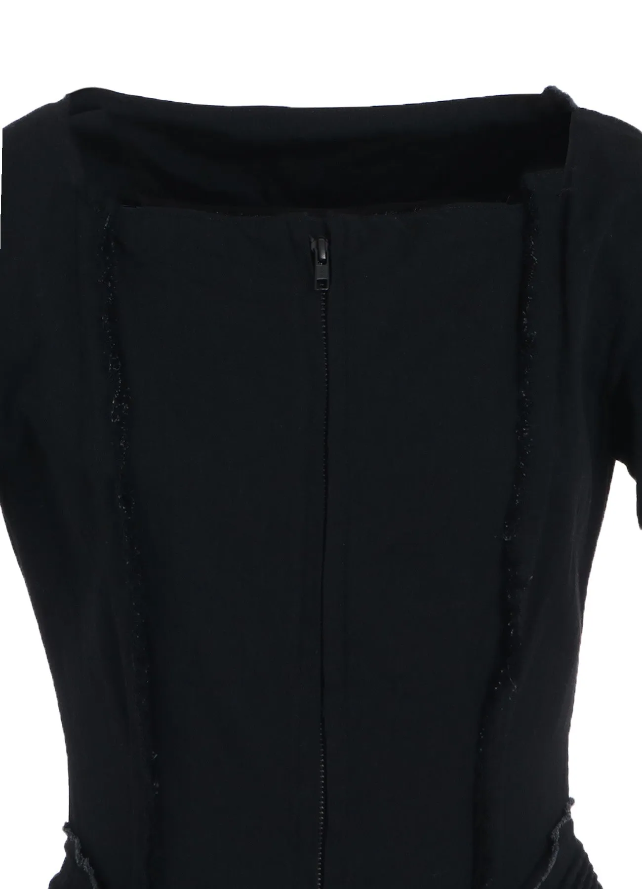 LIGHT DENIM GATHERED DRESS sold by Yohji Yamamoto product image thumbnail 5