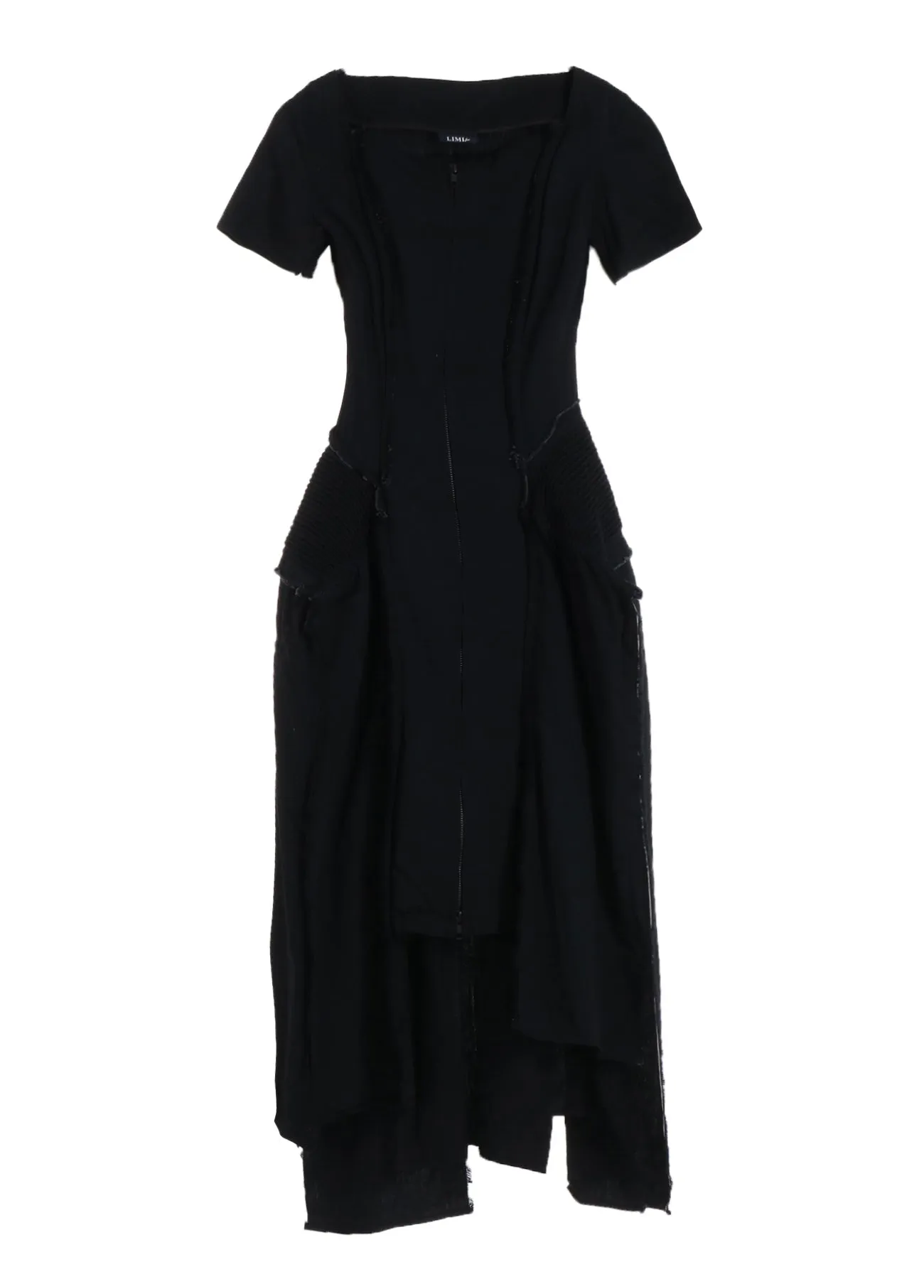 LIGHT DENIM GATHERED DRESS sold by Yohji Yamamoto product image thumbnail 2