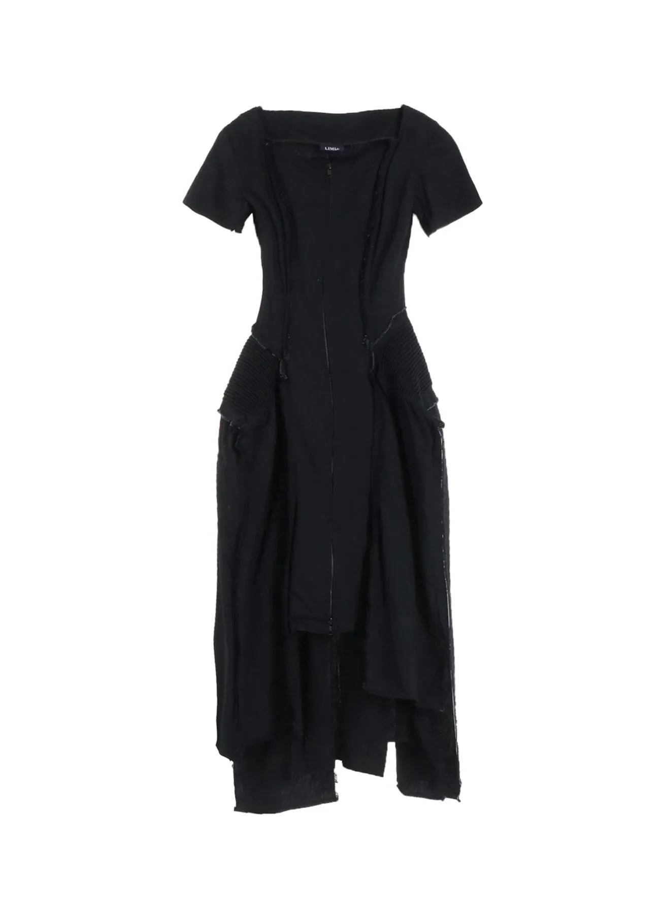 LIGHT DENIM GATHERED DRESS sold by Yohji Yamamoto