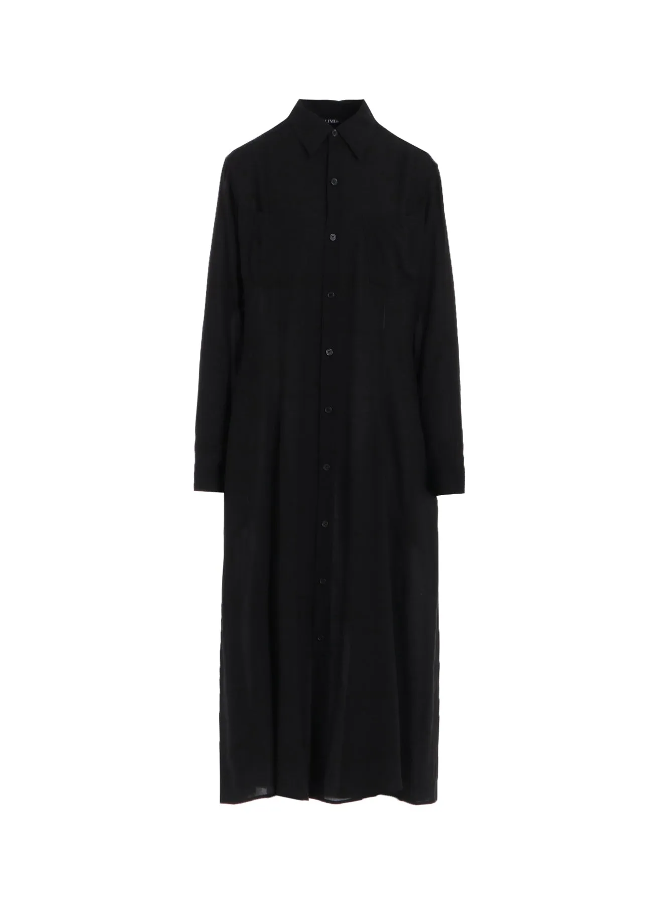 SOFT LAWN FLARED SLIT DRESS sold by Yohji Yamamoto