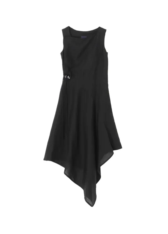 CLEAR LAWN WAIST LAVE-UP DRESS sold by Yohji Yamamoto