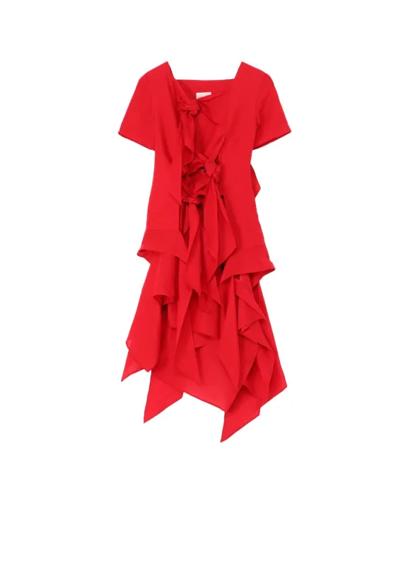 CLEAR LAWN RIBBON DRESS B sold by Yohji Yamamoto