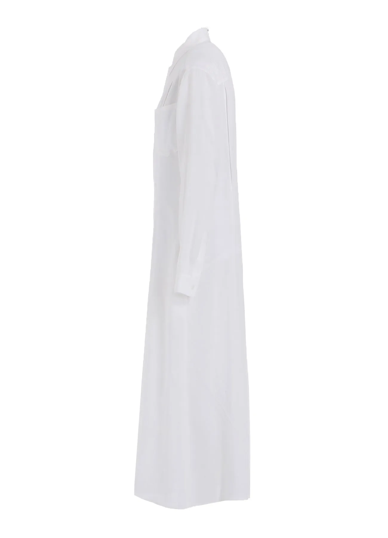 SOFT LAWN FLARED SLIT DRESS sold by Yohji Yamamoto product image thumbnail 3