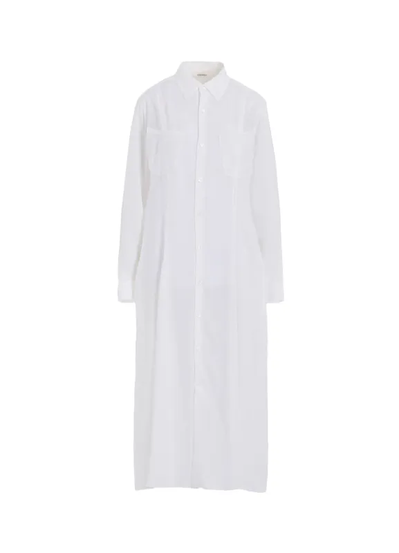 SOFT LAWN FLARED SLIT DRESS sold by Yohji Yamamoto