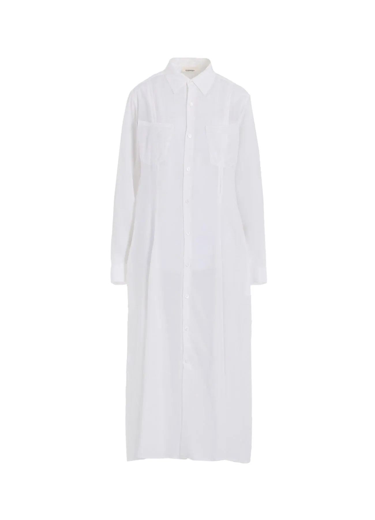 SOFT LAWN FLARED SLIT DRESS sold by Yohji Yamamoto