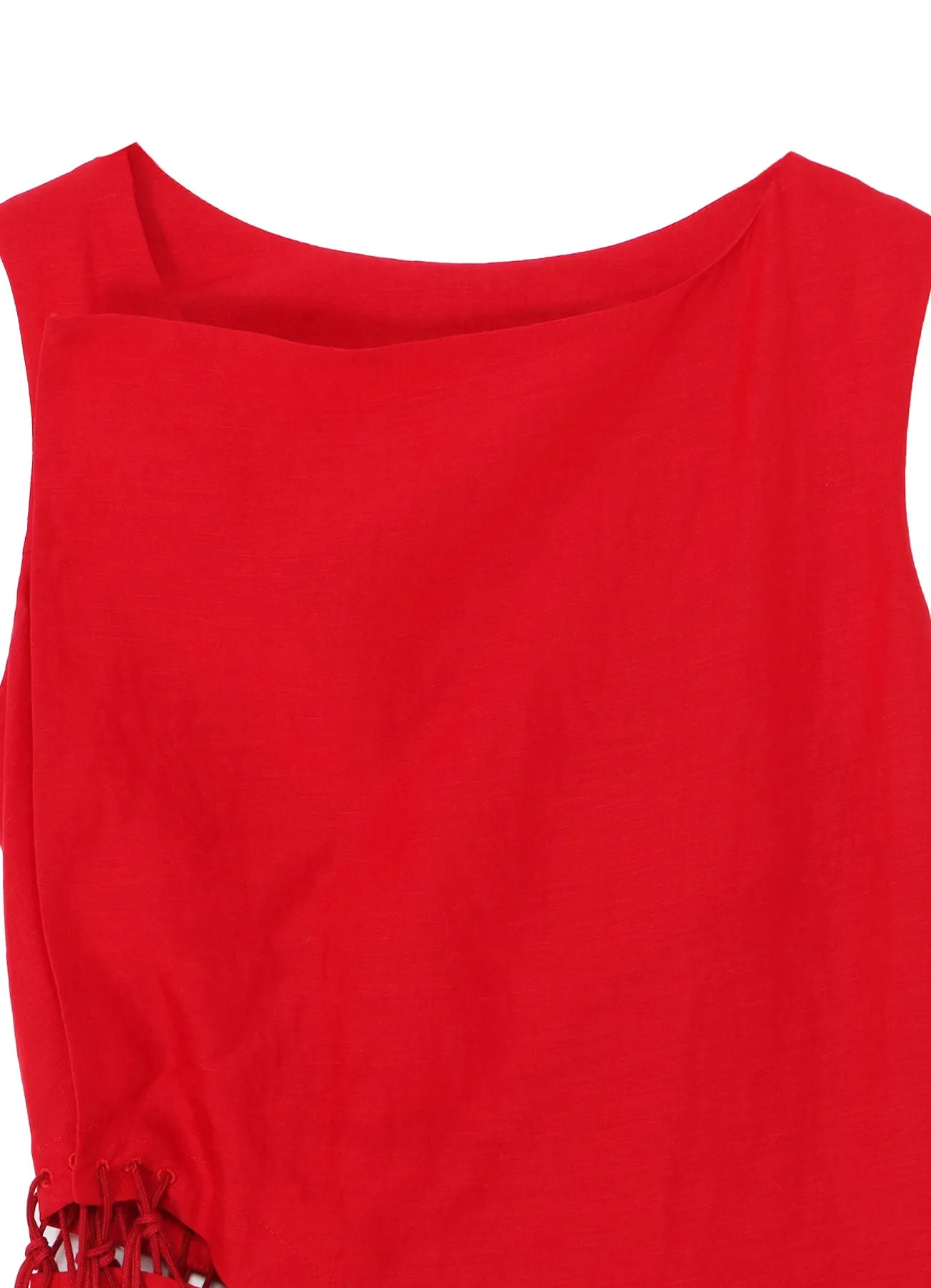 CLEAR LAWN WAIST LAVE-UP DRESS sold by Yohji Yamamoto product image thumbnail 4