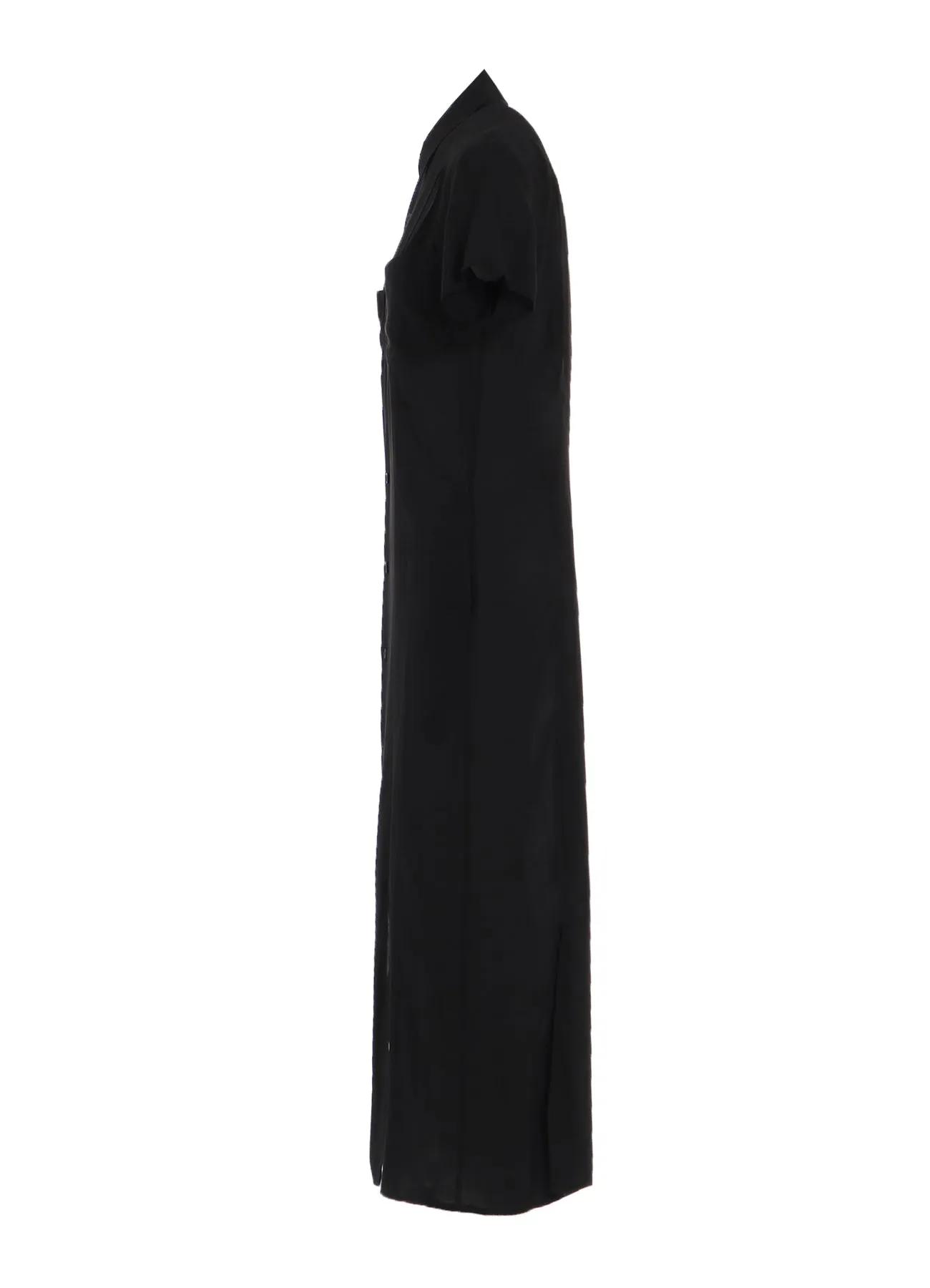 SOFT LAWN HALF SLEEVE SLIT DRESS sold by Yohji Yamamoto product image thumbnail 3