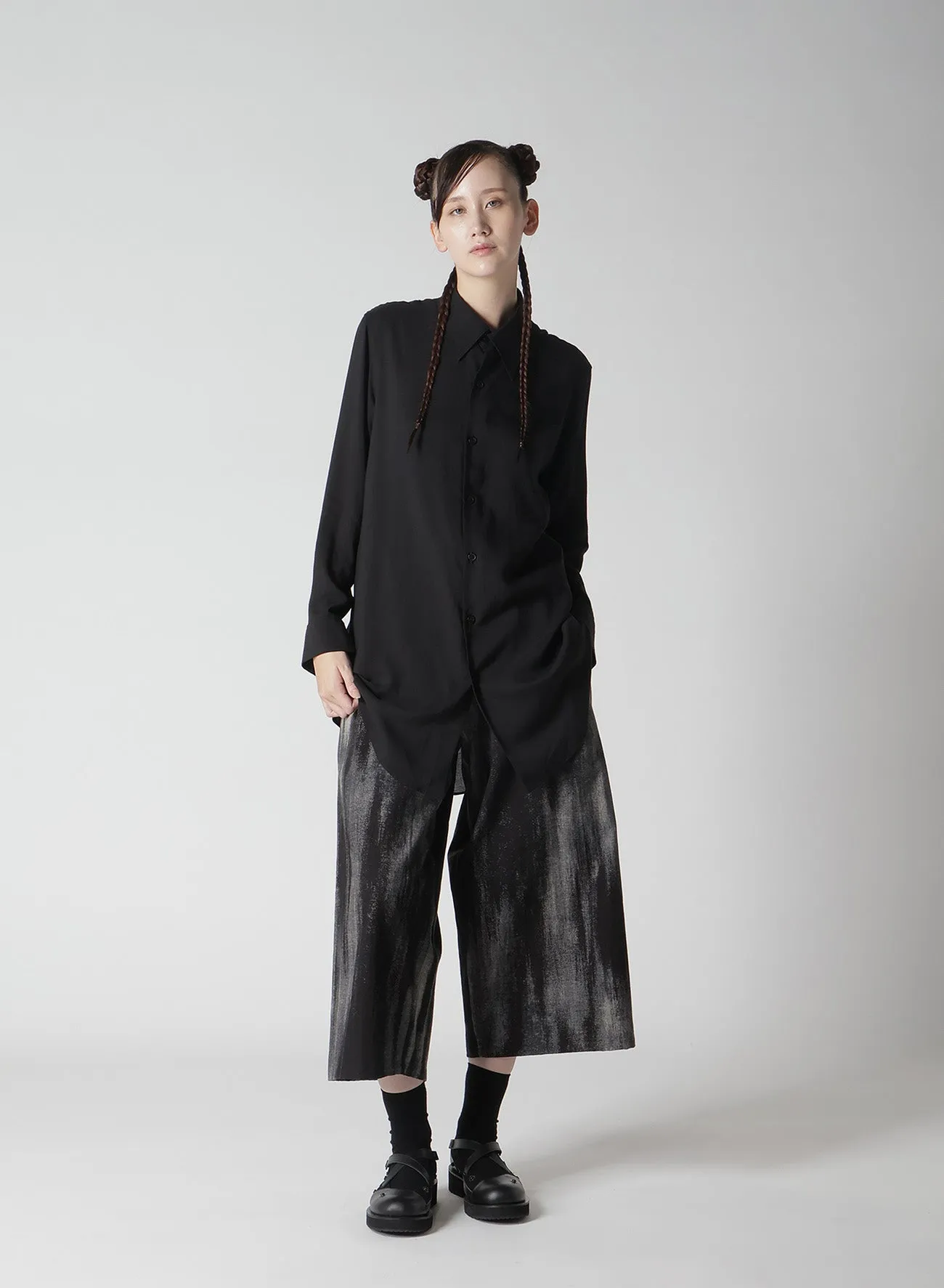 SOFT LAWN LONG SLEEVE SHIRT sold by Yohji Yamamoto product image thumbnail 4