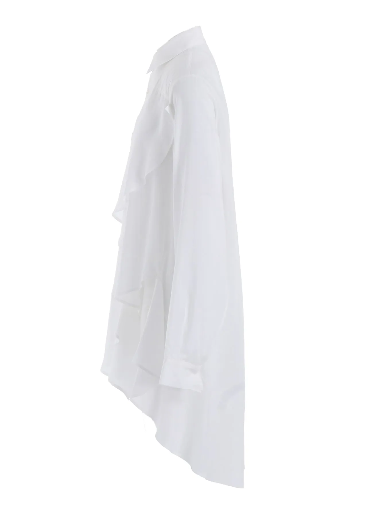 SOFT LAWN FRILL BLOUSE sold by Yohji Yamamoto product image thumbnail 3