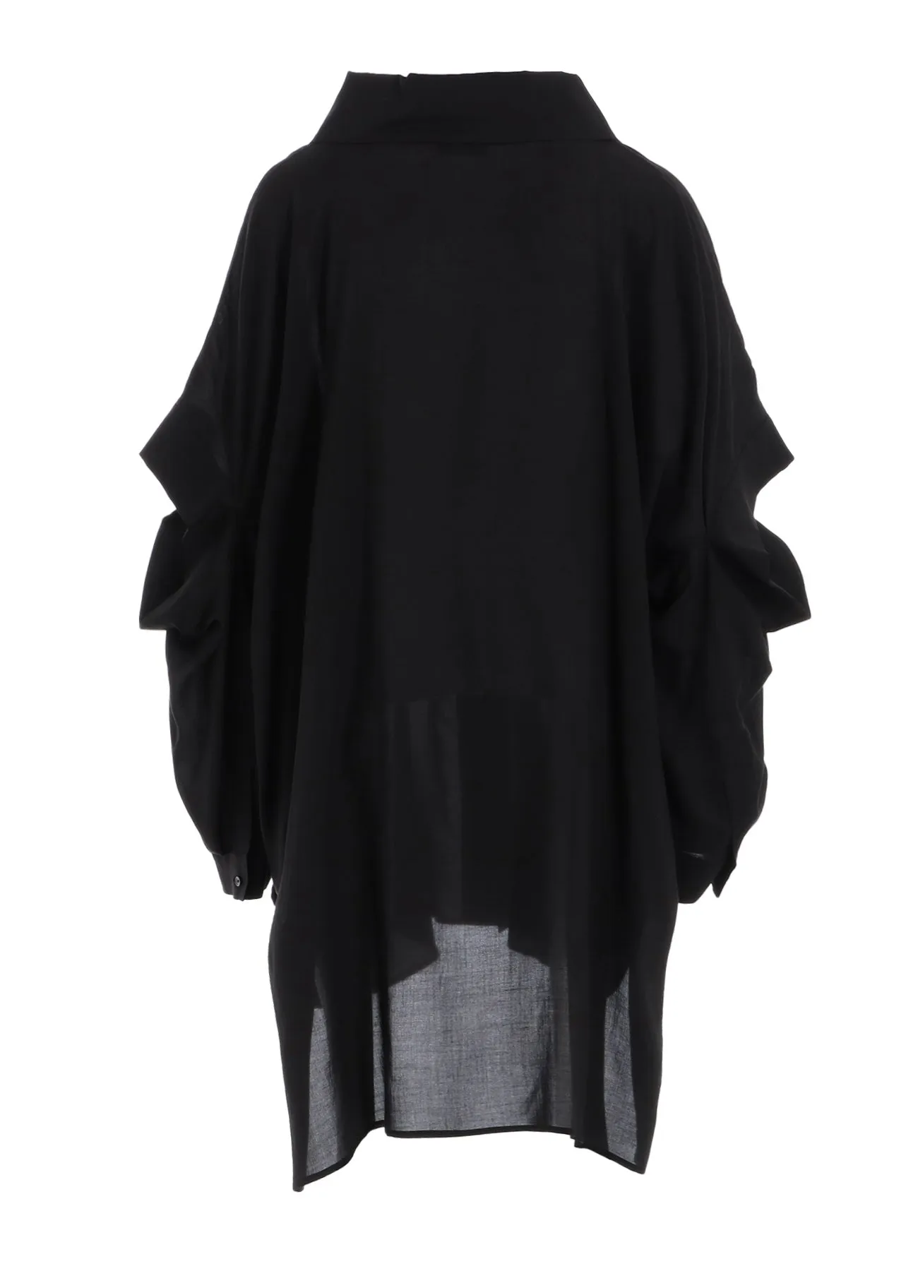 SOFT LAWN ELBOW SLIT LONG SHIRT sold by Yohji Yamamoto product image thumbnail 3