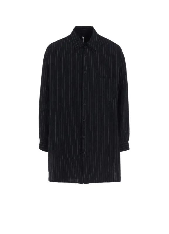 LIGHT DONGGOROS ASYMMETRICAL DOUBLE COLLAR SHIRT sold by Yohji Yamamoto