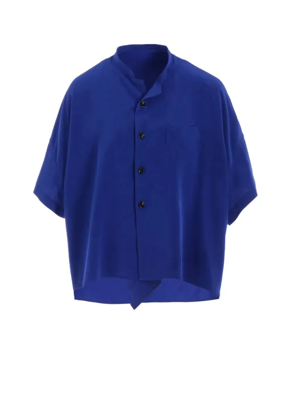 CREPE de CHINE HALF SLEEVE BOX SHIRT sold by Yohji Yamamoto