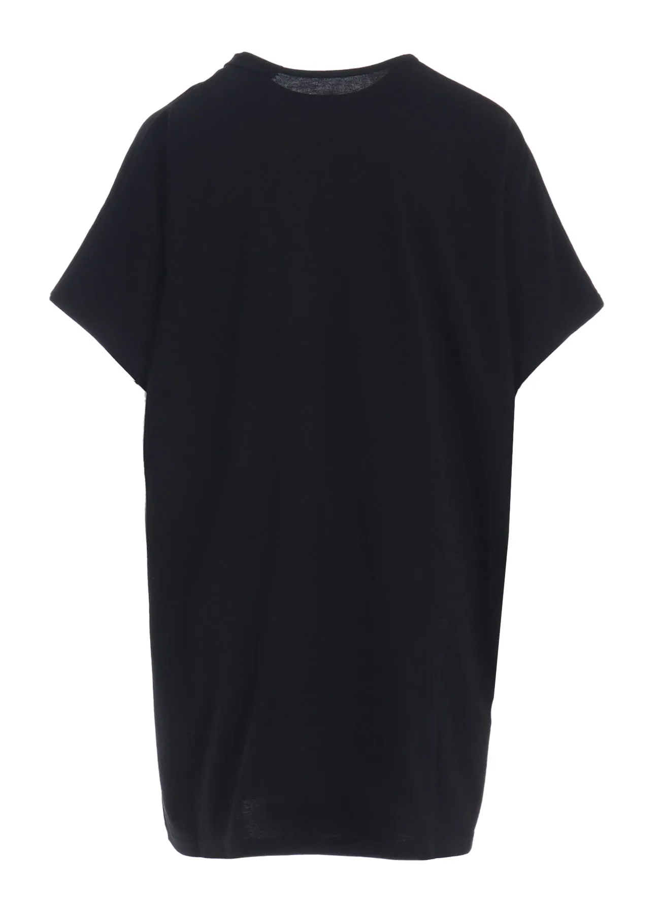 30/1 COMBED JERSEY ASYMMETRIC COLLAR TUNIC sold by Yohji Yamamoto product image thumbnail 4