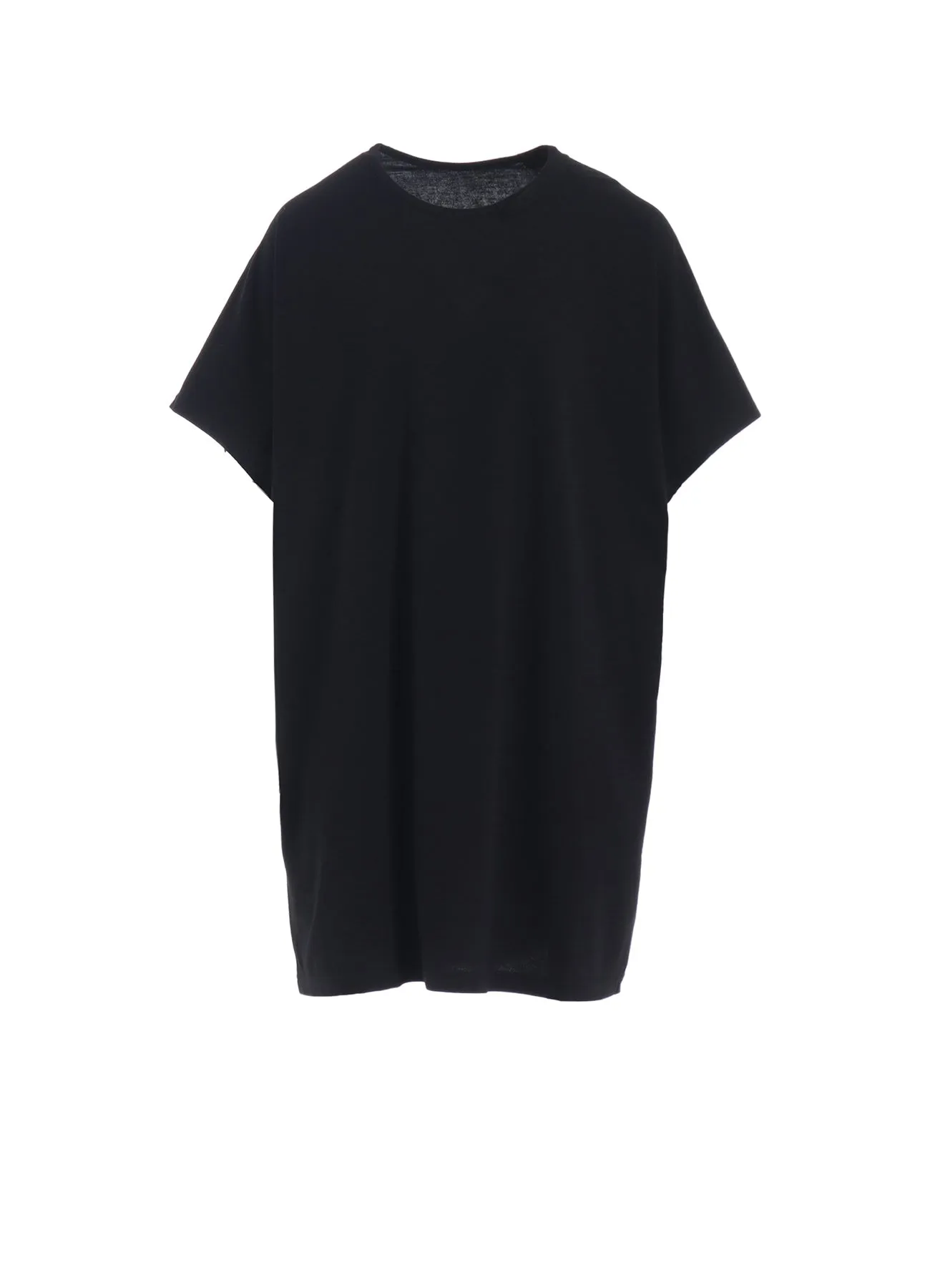 30/1 COMBED JERSEY ASYMMETRIC COLLAR TUNIC sold by Yohji Yamamoto