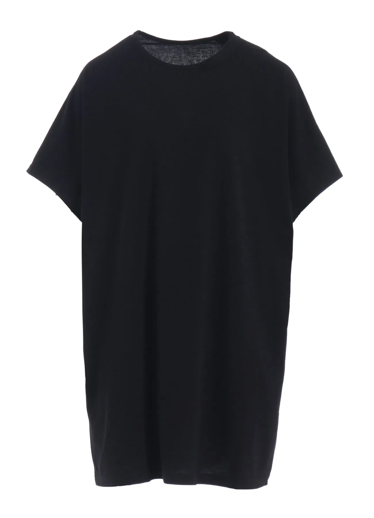 30/1 COMBED JERSEY ASYMMETRIC COLLAR TUNIC sold by Yohji Yamamoto product image thumbnail 2
