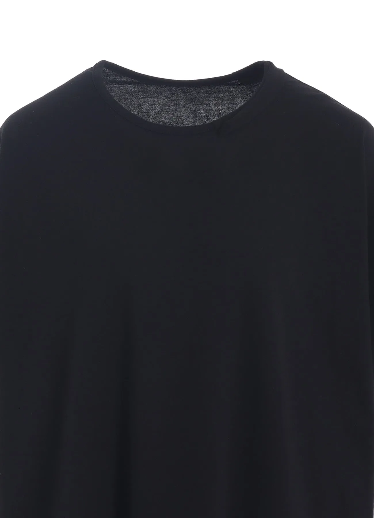 30/1 COMBED JERSEY ASYMMETRIC COLLAR TUNIC sold by Yohji Yamamoto product image thumbnail 5