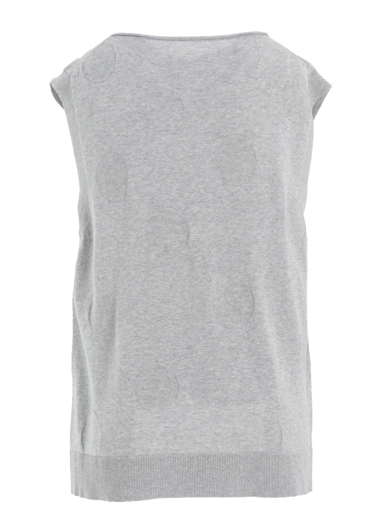 CAC KNIT DOT VEST sold by Yohji Yamamoto product image thumbnail 4