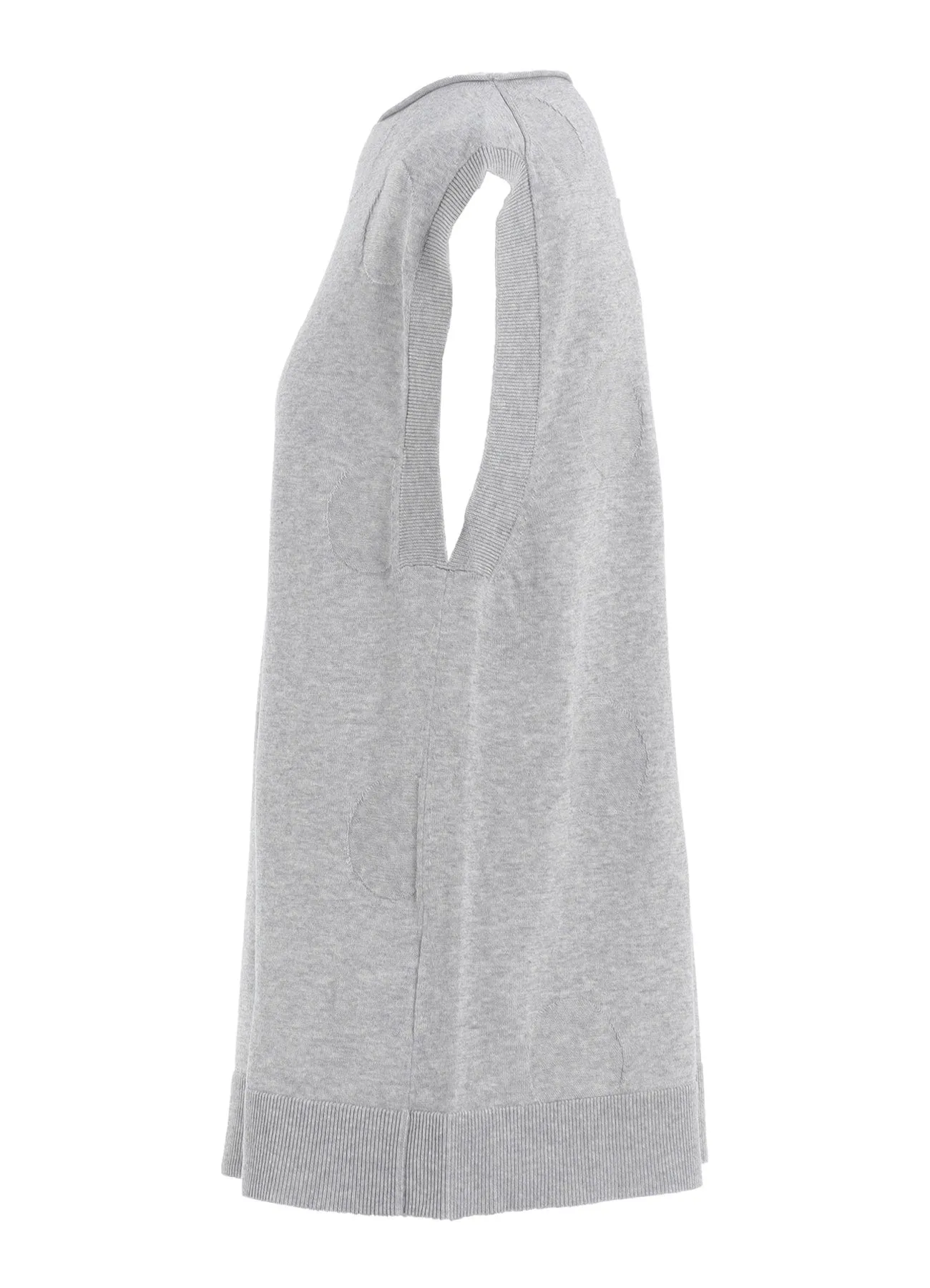 CAC KNIT DOT VEST sold by Yohji Yamamoto product image thumbnail 3