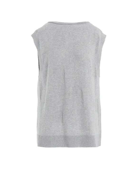 CAC KNIT DOT VEST sold by Yohji Yamamoto