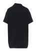 TRIAS DE CHINE ASYMMETRIC COLLAR TUNIC sold by Yohji Yamamoto