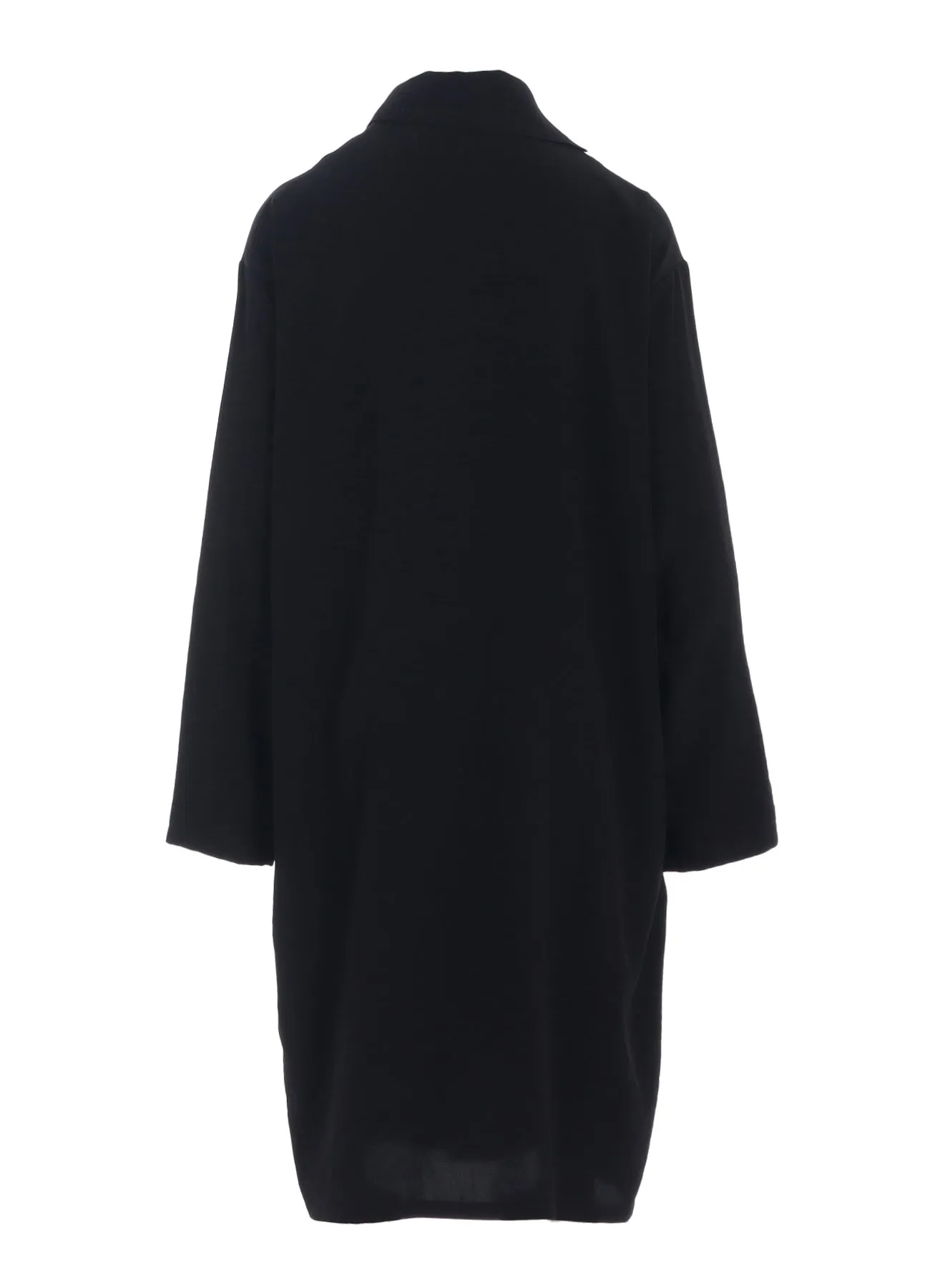 TRIAS DE CHINE ASYMMETRIC COLLAR LONG SHIRT sold by Yohji Yamamoto product image thumbnail 4