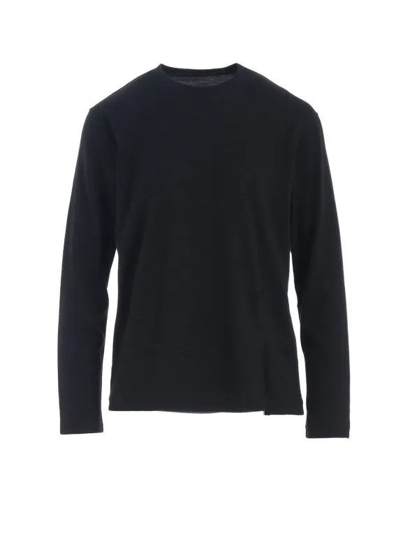 C/R JERSEY HEM SLIT SHIRT sold by Yohji Yamamoto