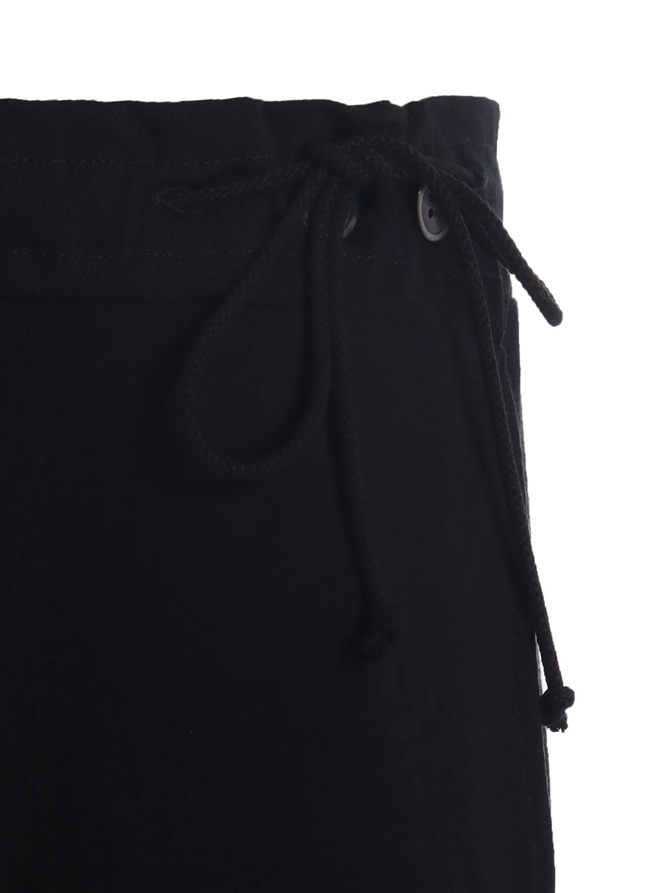 30/1 COMBED JERSEY SAROUEL PANTS sold by Yohji Yamamoto product image thumbnail 5