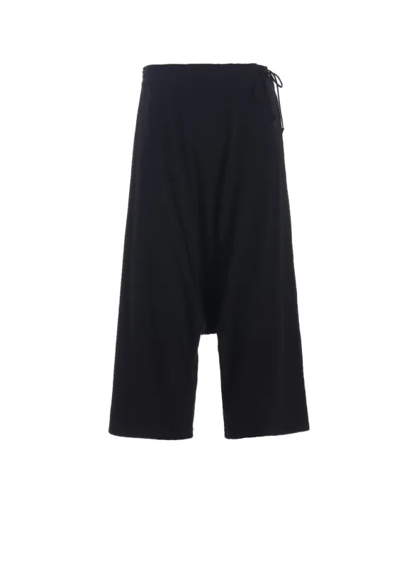 30/1 COMBED JERSEY SAROUEL PANTS made by Yohji Yamamoto