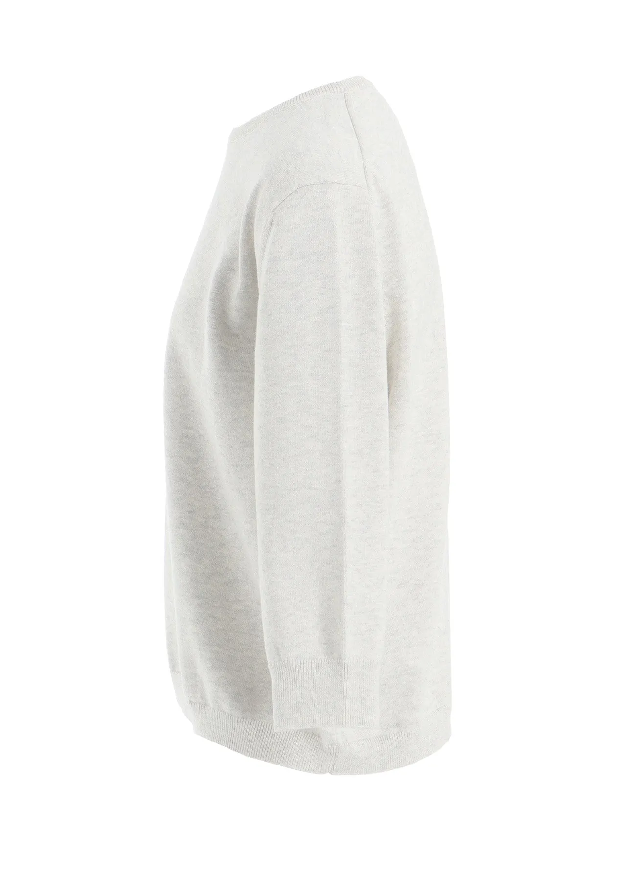 SUPER SOFT COTTON KNIT PULLOVER sold by Yohji Yamamoto product image thumbnail 3