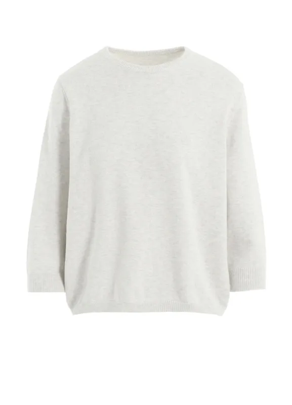 SUPER SOFT COTTON KNIT PULLOVER sold by Yohji Yamamoto