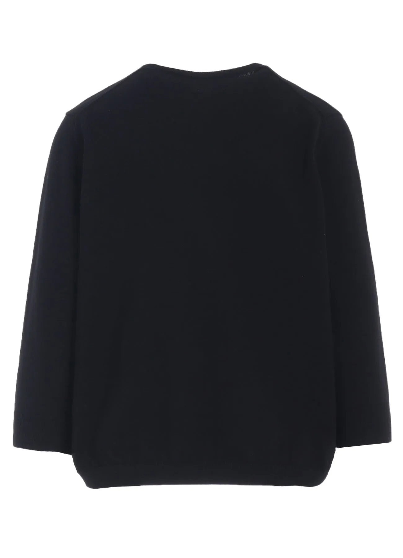 SUPER SOFT COTTON KNIT PULLOVER sold by Yohji Yamamoto product image thumbnail 4