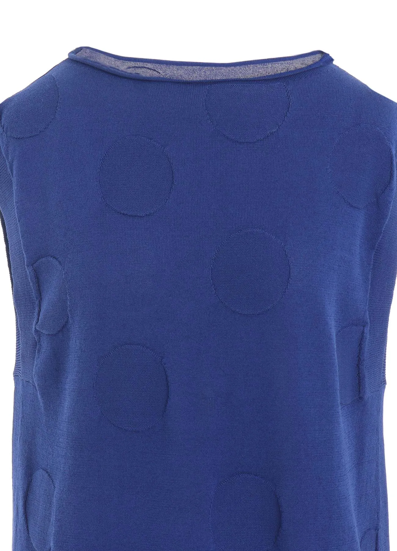 CAC KNIT DOT VEST sold by Yohji Yamamoto product image thumbnail 5