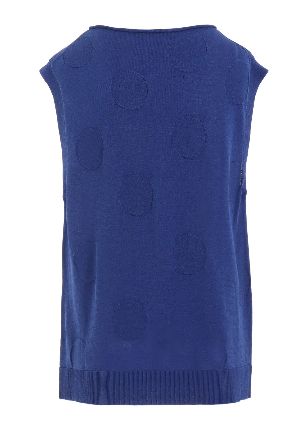 CAC KNIT DOT VEST sold by Yohji Yamamoto product image thumbnail 4