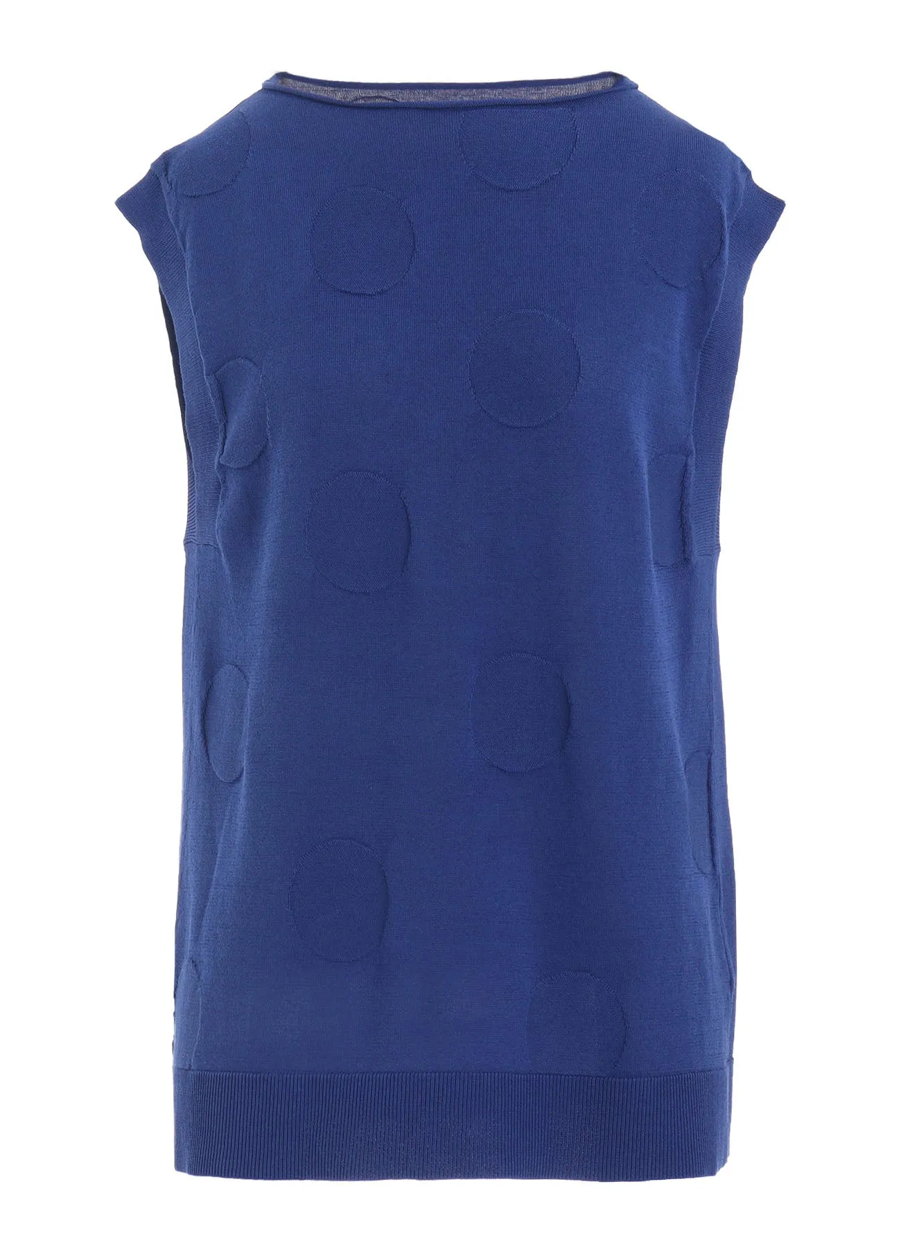 CAC KNIT DOT VEST sold by Yohji Yamamoto product image thumbnail 2