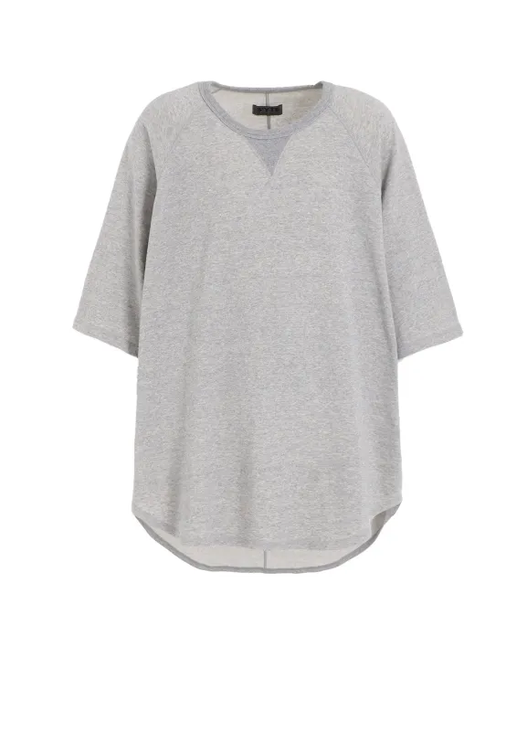 COTTON GAUZE BACK CENTER STITCH OVERSIZED RAGLAN SLEEVE T-SHIRT sold by Yohji Yamamoto