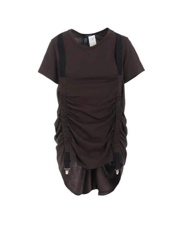 PLAIN STITCH SUSPENDER T-SHIRT sold by Yohji Yamamoto