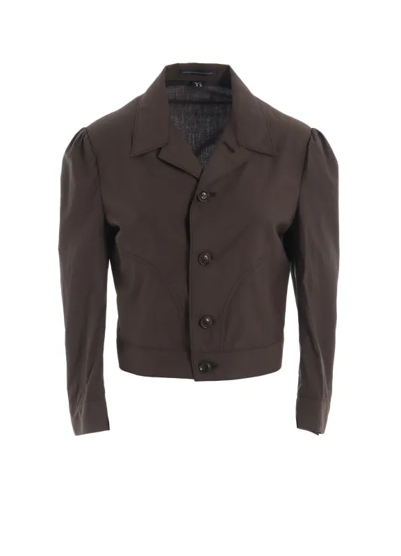 COTTON TYPEWRITER SLIT DENIM JACKET sold by Yohji Yamamoto