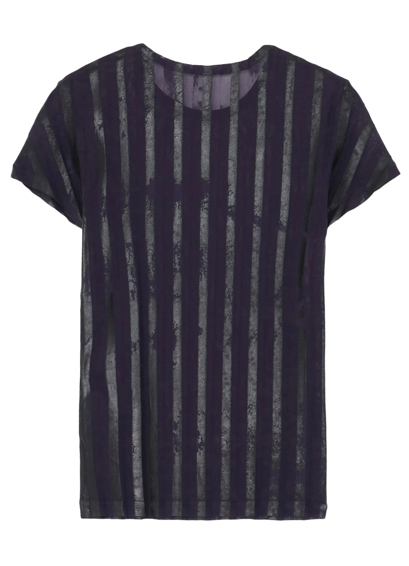 TULLE PLEATS CLASSIC SHORT SLEEVE T sold by Yohji Yamamoto product image thumbnail 3