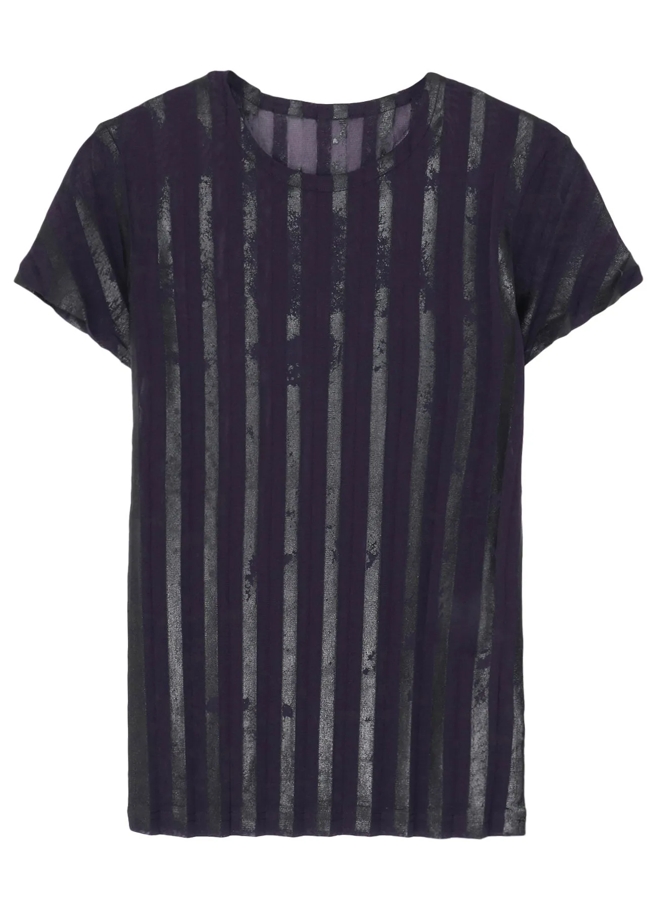 TULLE PLEATS CLASSIC SHORT SLEEVE T sold by Yohji Yamamoto product image thumbnail 2