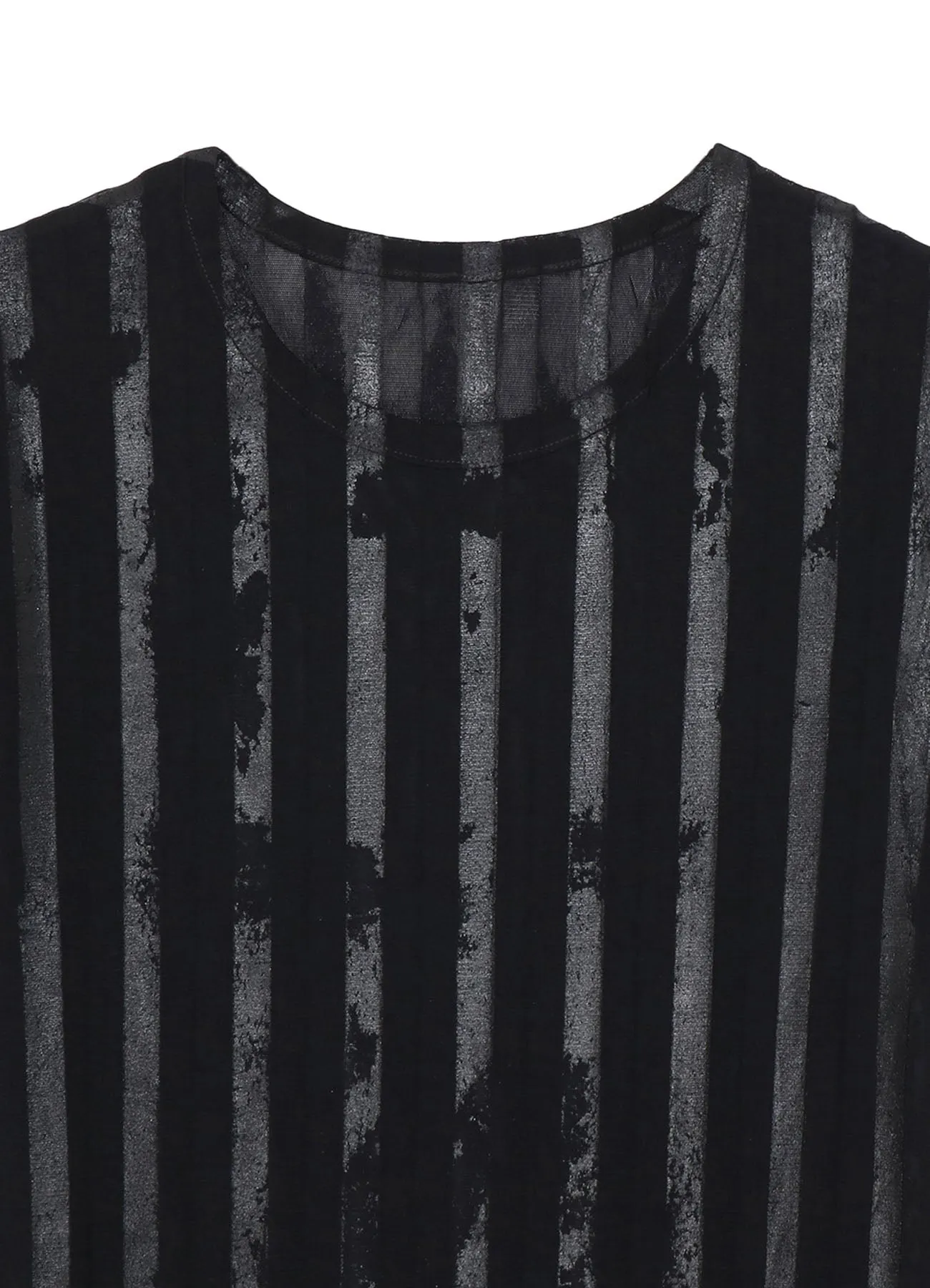 TULLE PLEATS CLASSIC SHORT SLEEVE T sold by Yohji Yamamoto product image thumbnail 4