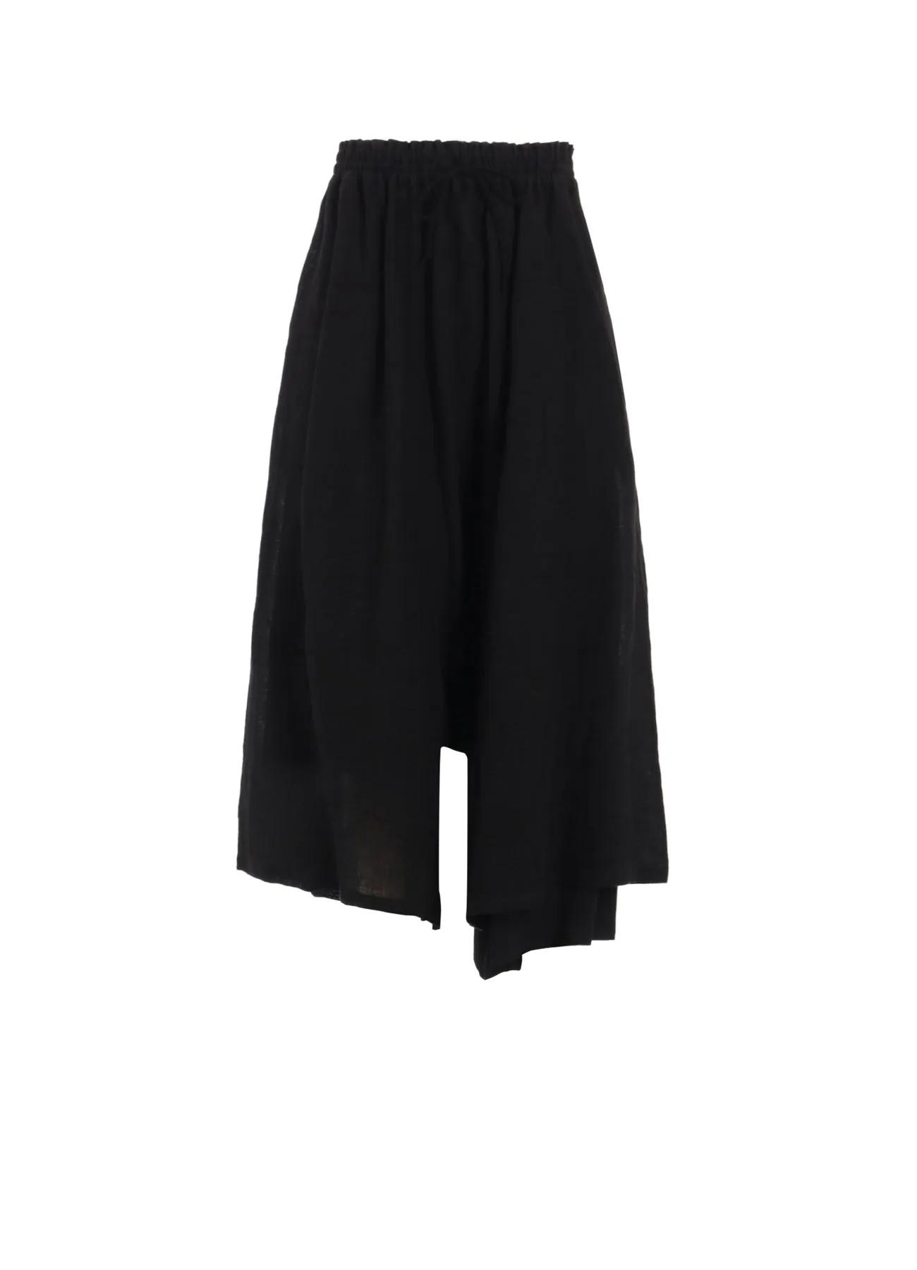 LINEN UNTWISTED LAWN LEFT W GATHERED PANTS sold by Yohji Yamamoto
