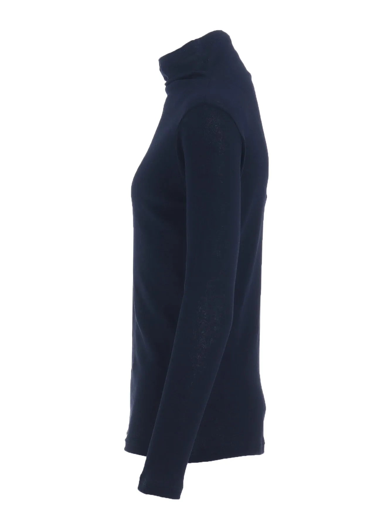 HIGH TWISTED RIB HIGH NECK LONG SLV T sold by Yohji Yamamoto product image thumbnail 3