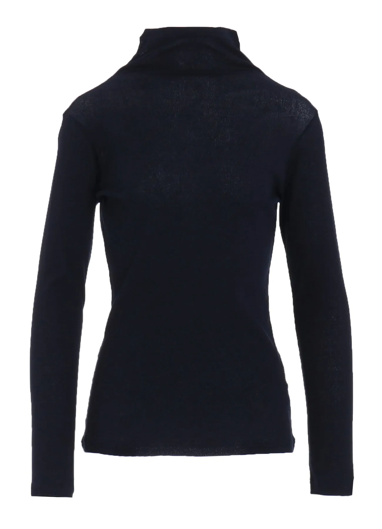 HIGH TWISTED RIB HIGH NECK LONG SLV T sold by Yohji Yamamoto product image thumbnail 2
