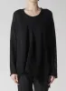 12G 2P STRIPE PANELED CARDIGAN sold by Yohji Yamamoto